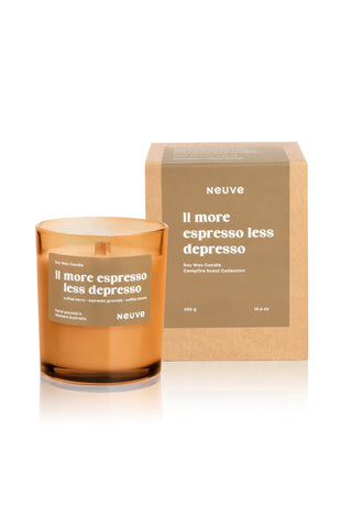 more espresso less depresso | CANDLE