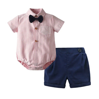 LITTLE GENT CLASSY OUTFIT | PINK